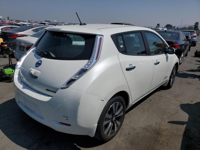 1N4AZ0CP5FC334363 - 2015 NISSAN LEAF S WHITE photo 3