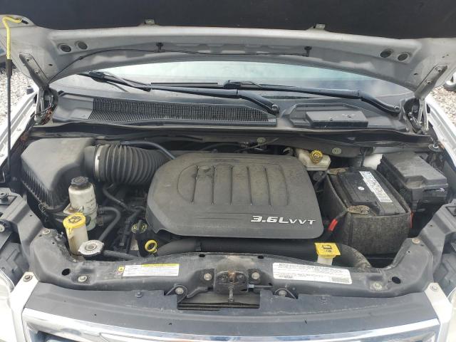 2C4RC1CGXCR278458 - 2012 CHRYSLER TOWN & COU TOURING L SILVER photo 12