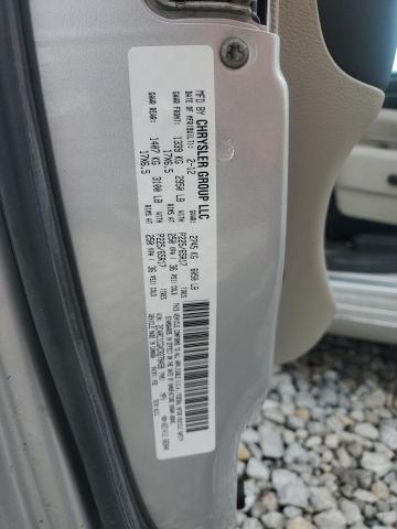 2C4RC1CGXCR278458 - 2012 CHRYSLER TOWN & COU TOURING L SILVER photo 13