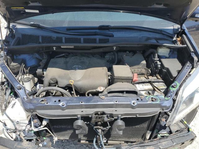 5TDDZ3DC1JS193304 - 2018 TOYOTA SIENNA XLE Azul foto 12