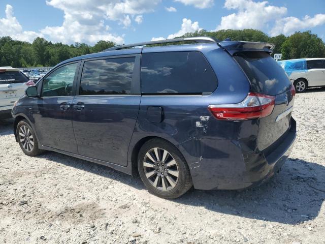 5TDDZ3DC1JS193304 - 2018 TOYOTA SIENNA XLE Azul foto 2