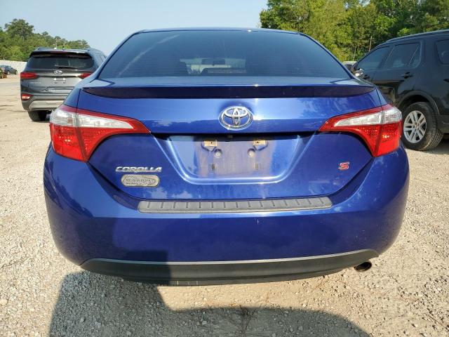 5YFBURHE1GP440519 - 2016 TOYOTA COROLLA L BLUE photo 6