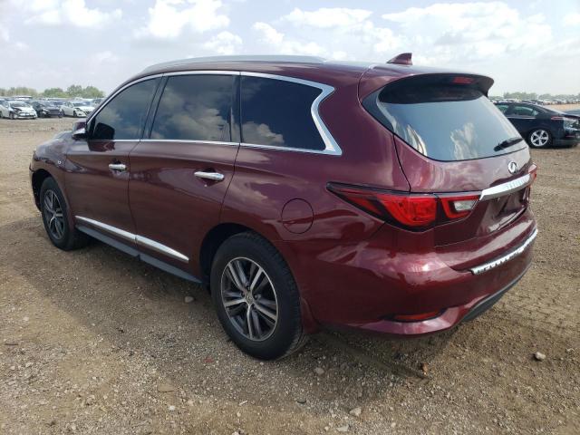 5N1DL0MN2KC559884 - 2019 INFINITI QX60 LUXE BURGUNDY photo 2