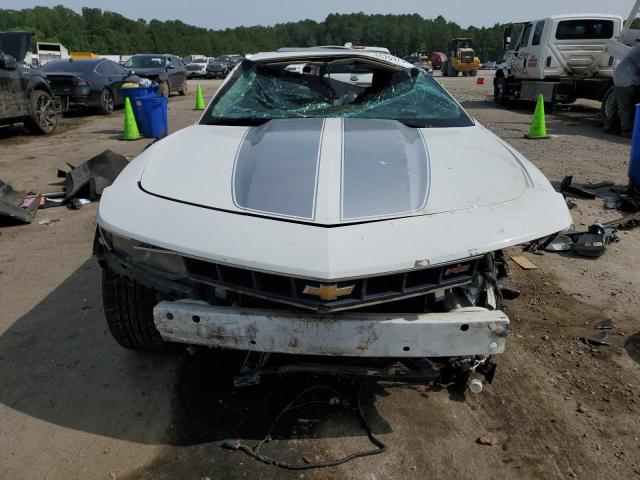 2G1FF1E36F9243224 - 2015 CHEVROLET CAMARO LT WHITE photo 5