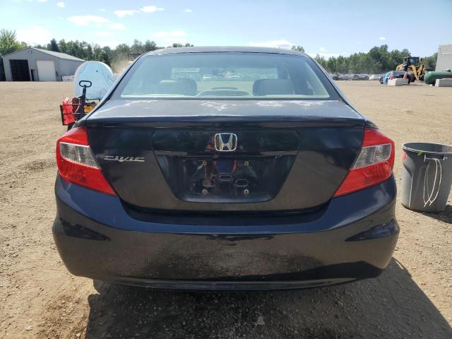 2HGFB2F58CH005239 - 2012 HONDA CIVIC LX 黑色 照片 6