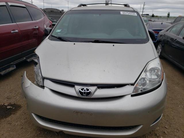 5TDZK23CX9S250150 - 2009 TOYOTA SIENNA CE SILVER photo 5