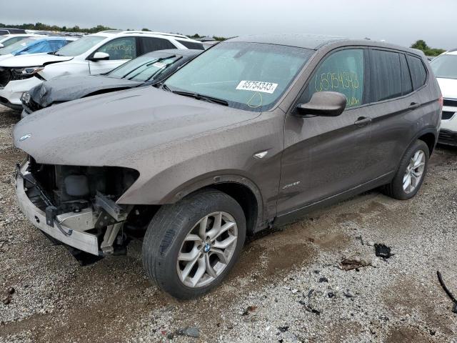 5UXWX7C53CL737832 - 2012 BMW X3 XDRIVE35I GRAY photo 1