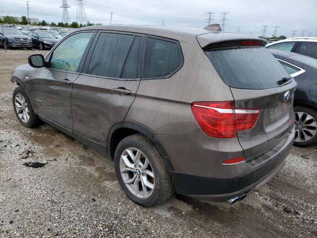 5UXWX7C53CL737832 - 2012 BMW X3 XDRIVE35I GRAY photo 2