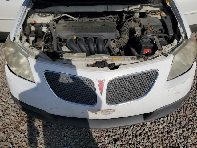 5Y2SL67828Z420073 - 2008 PONTIAC VIBE WHITE photo 12
