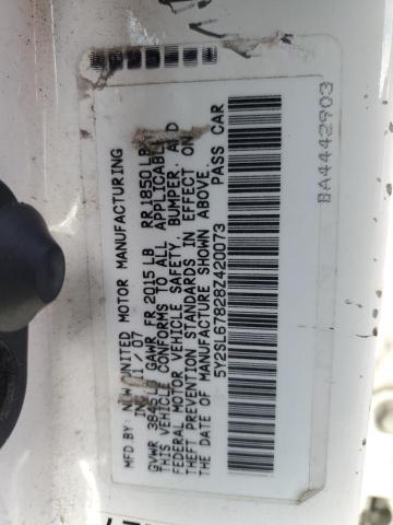 5Y2SL67828Z420073 - 2008 PONTIAC VIBE WHITE photo 13