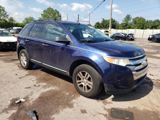 2FMDK3GC7BBB12899 - 2011 FORD EDGE SE BLUE photo 4