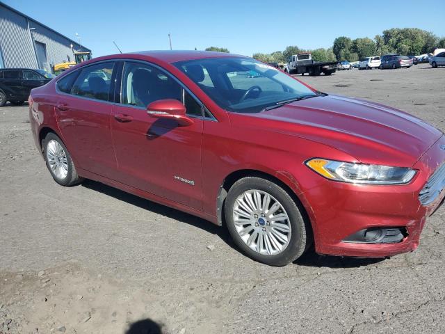 3FA6P0LU8DR170297 - 2013 FORD FUSION SE HYBRID BURGUNDY photo 4