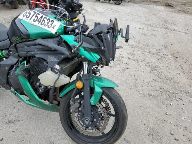 JKAEXEE11GDA21777 - 2016 KAWASAKI EX650 E GREEN photo 9