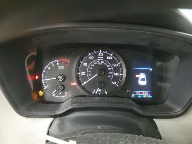 5YFDPMAE9NP309526 - 2022 TOYOTA COROLLA L BLACK photo 9