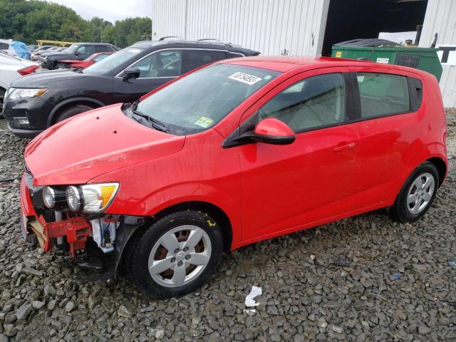 1G1JA6SG3G4118618 - 2016 CHEVROLET SONIC LS წითელი ფოტო 1