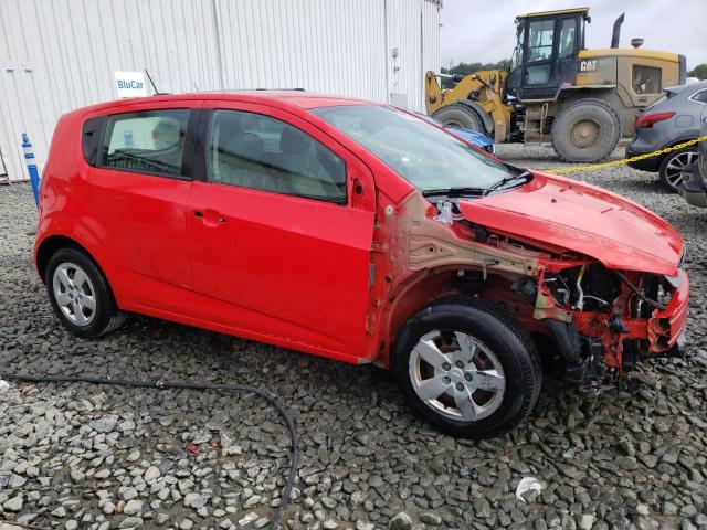 1G1JA6SG3G4118618 - 2016 CHEVROLET SONIC LS წითელი ფოტო 4