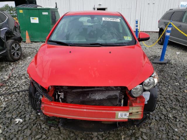 1G1JA6SG3G4118618 - 2016 CHEVROLET SONIC LS წითელი ფოტო 5