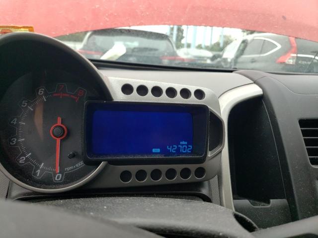 1G1JA6SG3G4118618 - 2016 CHEVROLET SONIC LS წითელი ფოტო 9