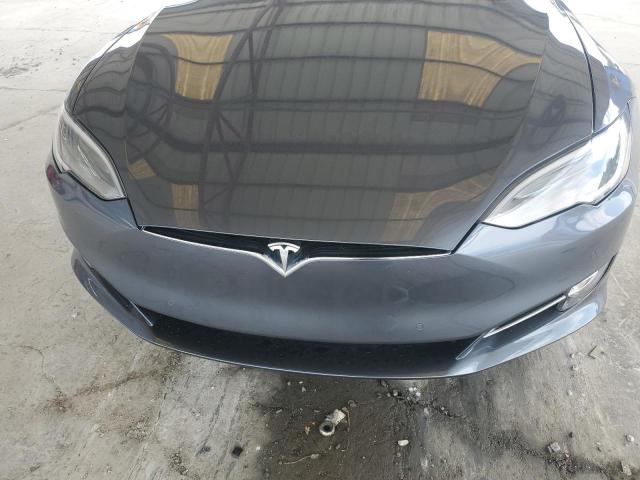 5YJSA1E25LF410787 - 2020 TESLA MODEL S Темно-сірий фото 11