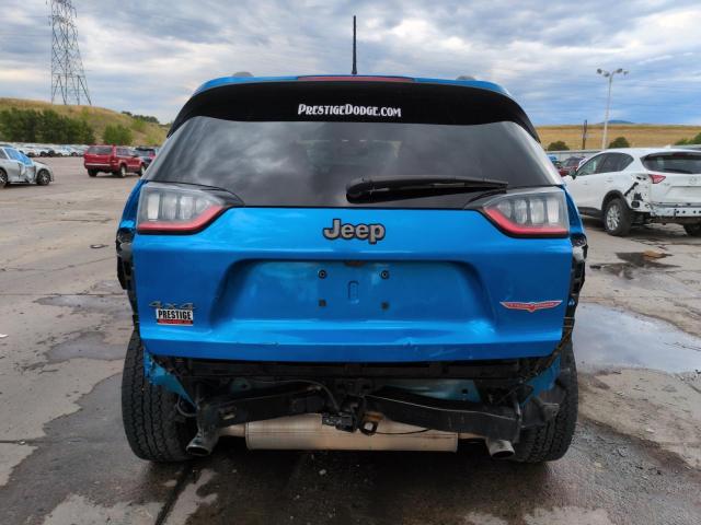 1C4PJMBN5LD612705 - 2020 JEEP CHEROKEE TRAILHAWK BLUE photo 6
