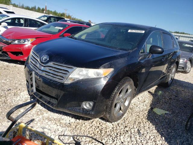 4T3ZK11A29U013324 - 2009 TOYOTA VENZA BLACK photo 1