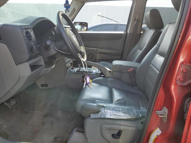 1J8HG48K16C245658 - 2006 JEEP COMMANDER 红色 照片 7