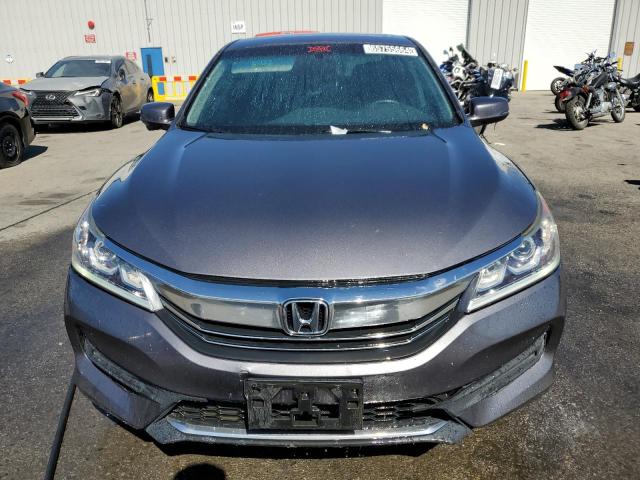 1HGCR2F86GA200768 - 2016 HONDA ACCORD EXL GRAY photo 5