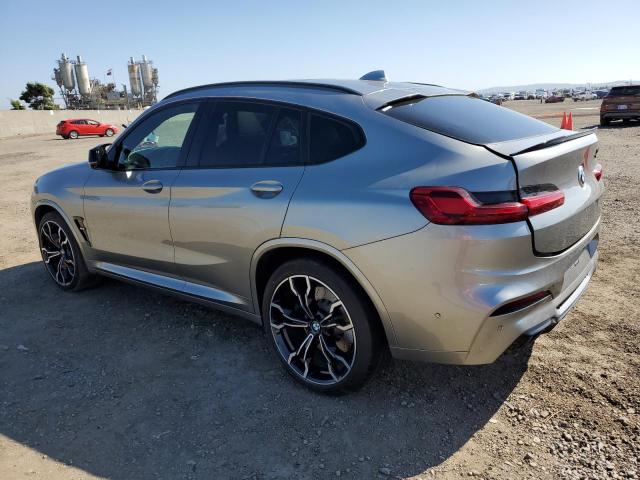 5YMUJ0C02L9C47802 - 2020 BMW X4 M COMPETITION GRAY photo 2