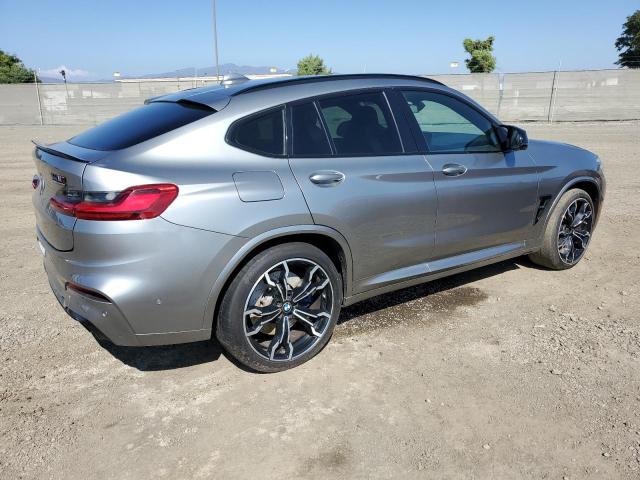 5YMUJ0C02L9C47802 - 2020 BMW X4 M COMPETITION GRAY photo 3