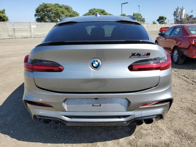 5YMUJ0C02L9C47802 - 2020 BMW X4 M COMPETITION GRAY photo 6