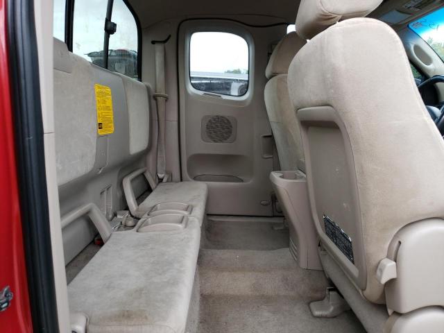 5TEUU42N87Z467361 - 2007 TOYOTA TACOMA ACCESS CAB წითელი ფოტო 10