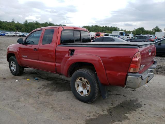 5TEUU42N87Z467361 - 2007 TOYOTA TACOMA ACCESS CAB წითელი ფოტო 2