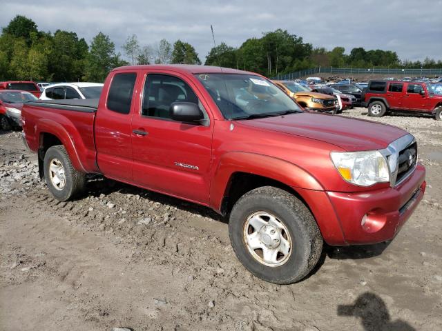5TEUU42N87Z467361 - 2007 TOYOTA TACOMA ACCESS CAB წითელი ფოტო 4