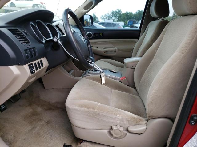 5TEUU42N87Z467361 - 2007 TOYOTA TACOMA ACCESS CAB წითელი ფოტო 7