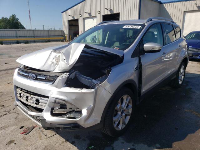 1FMCU9J91GUC83381 - 2016 FORD ESCAPE TITANIUM SILVER photo 1