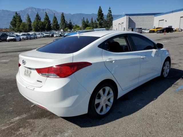 5NPDH4AE2CH103911 - 2012 HYUNDAI ELANTRA GLS WHITE photo 3