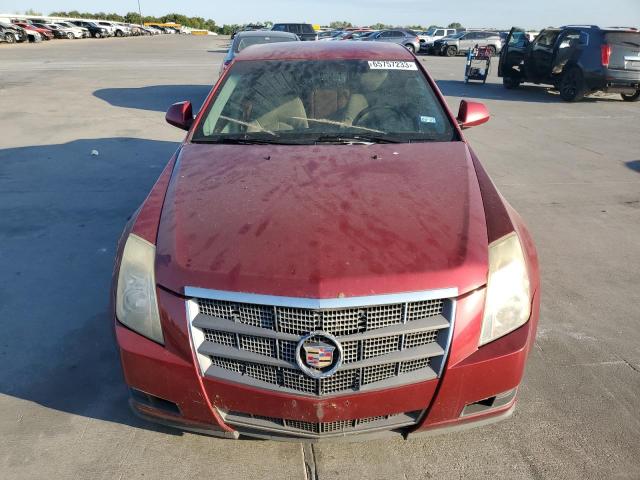 1G6DF577790111161 - 2009 CADILLAC CTS RED photo 5