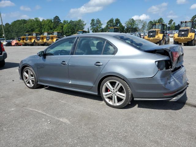 3VW4T7AJ7HM320074 - 2017 VOLKSWAGEN JETTA GLI GRAY photo 2
