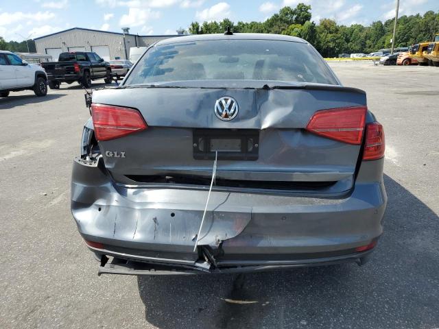 3VW4T7AJ7HM320074 - 2017 VOLKSWAGEN JETTA GLI GRAY photo 6