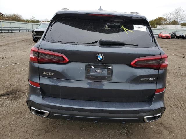 5UXCR6C59KLL31415 - 2019 BMW X5 XDRIVE40I GRAY photo 6