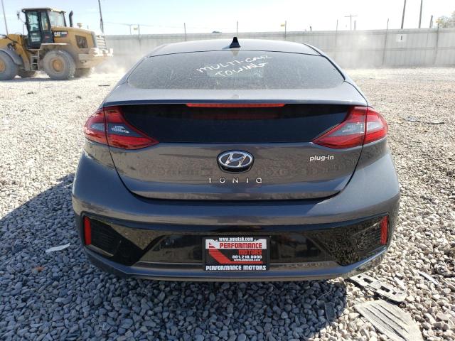 KMHC65LD2JU081046 - 2018 HYUNDAI IONIQ GRAY photo 6