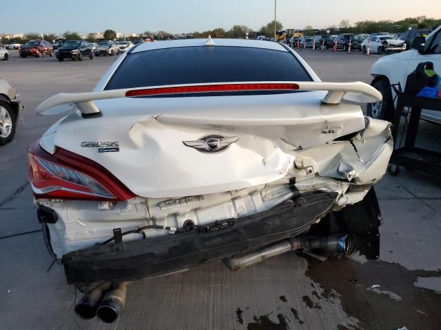 KMHHU6KJ6DU089387 - 2013 HYUNDAI GENESIS CO 3.8L WHITE photo 6