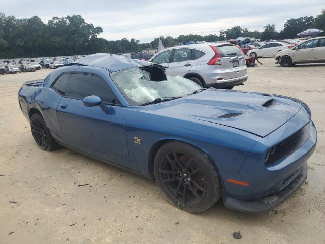 2C3CDZFJ0LH165279 - 2020 DODGE CHALLENGER R/T SCAT PACK BLUE photo 4