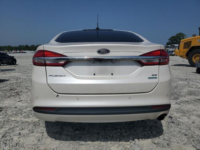 3FA6P0HDXHR274305 - 2017 FORD FUSION SE WHITE photo 6