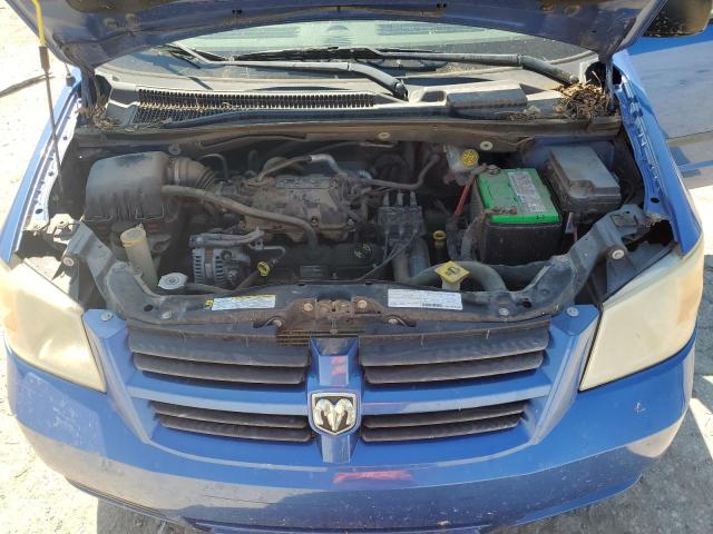 2D8HN44H08R741604 - 2008 DODGE GRAND CARA SE BLUE photo 12