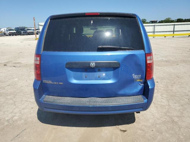 2D8HN44H08R741604 - 2008 DODGE GRAND CARA SE BLUE photo 6