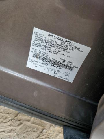 2FMGK5D84KBA27480 - 2019 FORD FLEX LIMITED 棕色 照片 14