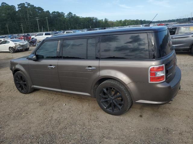 2FMGK5D84KBA27480 - 2019 FORD FLEX LIMITED 棕色 照片 2