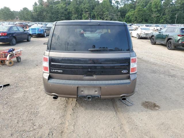 2FMGK5D84KBA27480 - 2019 FORD FLEX LIMITED 棕色 照片 6