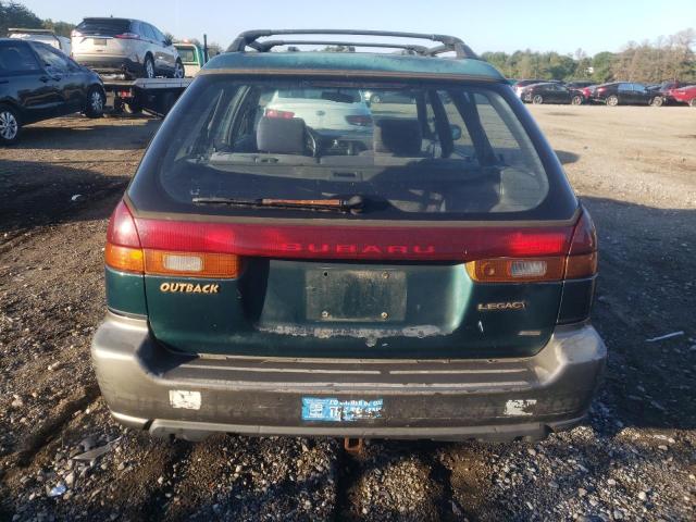 4S3BG4850T6384617 - 1996 SUBARU LEGACY OUTBACK GREEN photo 6